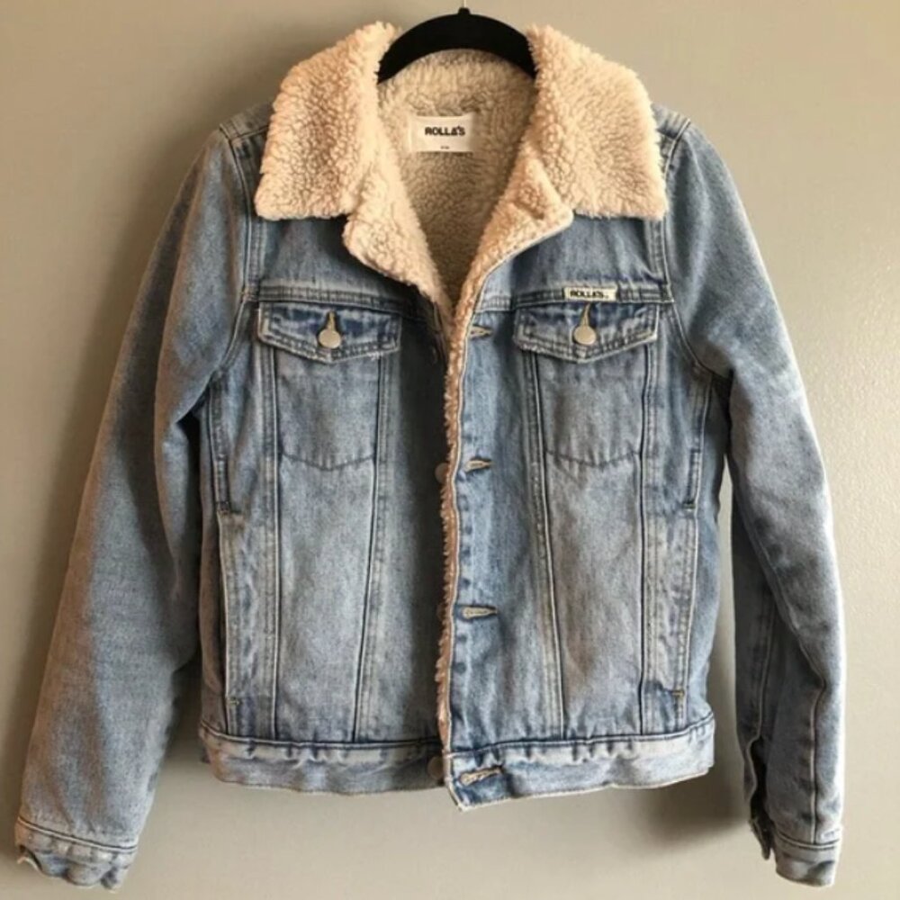 Rolla’s Lined Jean Jacket - image 1
